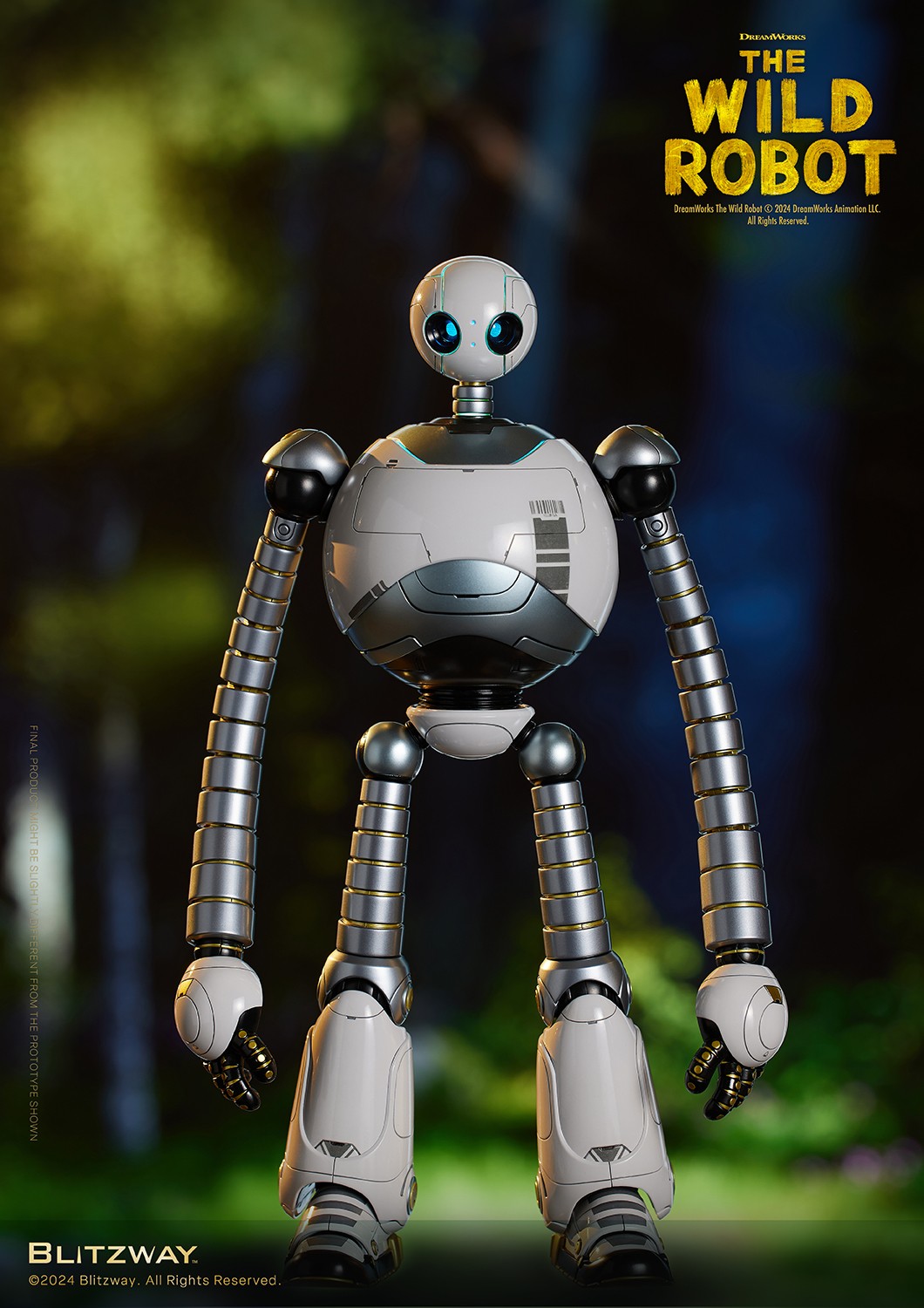 5PRO STUDIO BLITZWAY CARBOTIX HYBRID CARBON ACTION FIGURE SERIES THE WILD ROBOT ROZ