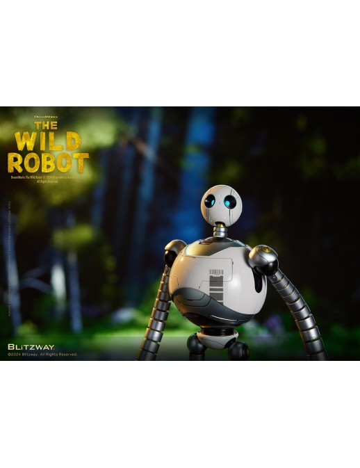 5PRO Studio Blitzway Carbotix Hybrid Carbon Action Figure Series The Wild Robot Roz