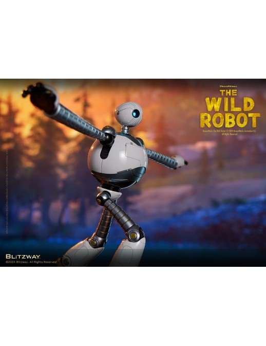 5PRO Studio Blitzway Carbotix Hybrid Carbon Action Figure Series The Wild Robot Roz