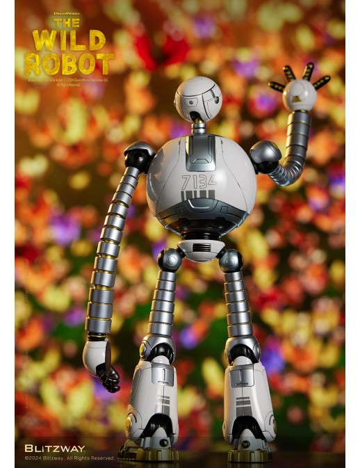 5PRO Studio Blitzway Carbotix Hybrid Carbon Action Figure Series The Wild Robot Roz