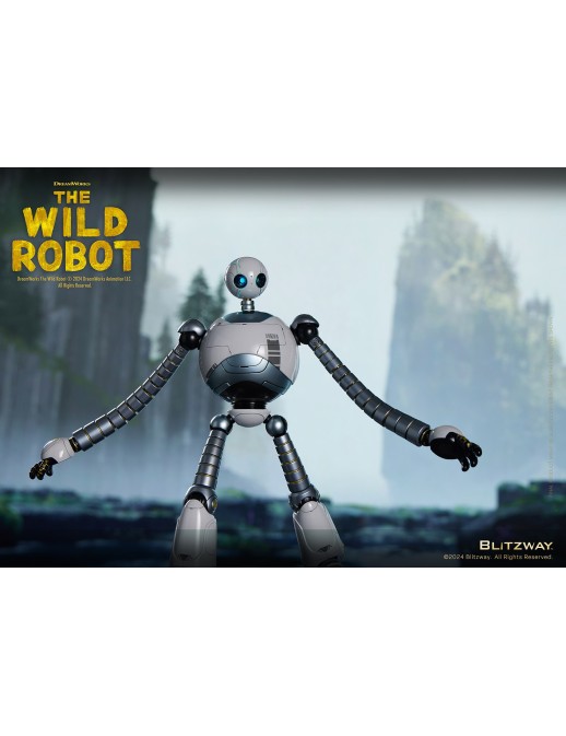 5PRO Studio Blitzway Carbotix Hybrid Carbon Action Figure Series The Wild Robot Roz
