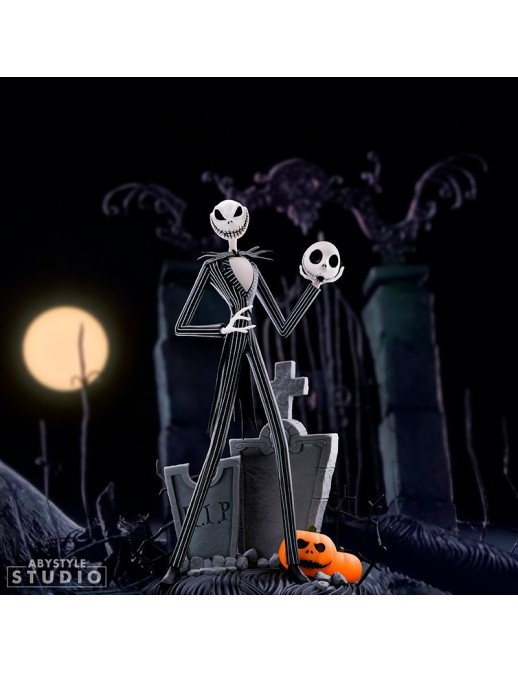 Abystyle Studio Super Figure Collection Nightmare Before Christmas Jack Skellington "Jack Scary Smiling Face"