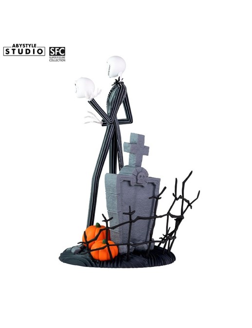 Abystyle Studio Super Figure Collection Nightmare Before Christmas Jack Skellington "Jack Scary Smiling Face"
