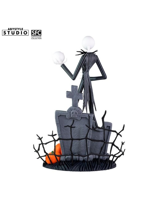 Abystyle Studio Super Figure Collection Nightmare Before Christmas Jack Skellington "Jack Scary Smiling Face"