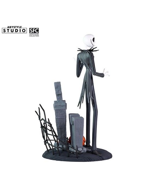 Abystyle Studio Super Figure Collection Nightmare Before Christmas Jack Skellington "Jack Scary Smiling Face"