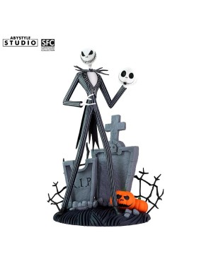 Abystyle Studio Super Figure Collection Nightmare Before Christmas Jack Skellington "Jack Scary Smiling Face"