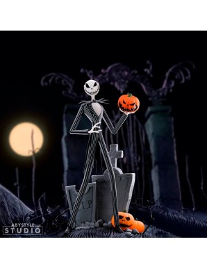 Abystyle Studio Super Figure Collection Nightmare Before Christmas Jack Skellington "Jack Scary Smiling Face"