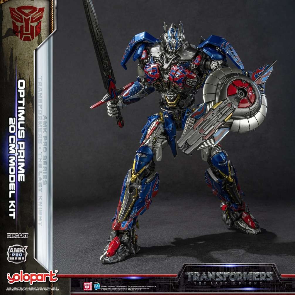 YOLOPARK AMK SERIES MODEL KIT TRANSFORMERS THE LAST KNIGHT OPTIMUS PRIME