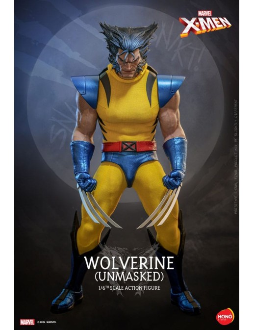 Hono Studio X-Men Wolverine Unmasked 1/6 Scale Figure