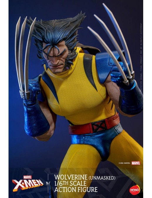 Hono Studio X-Men Wolverine Unmasked 1/6 Scale Figure