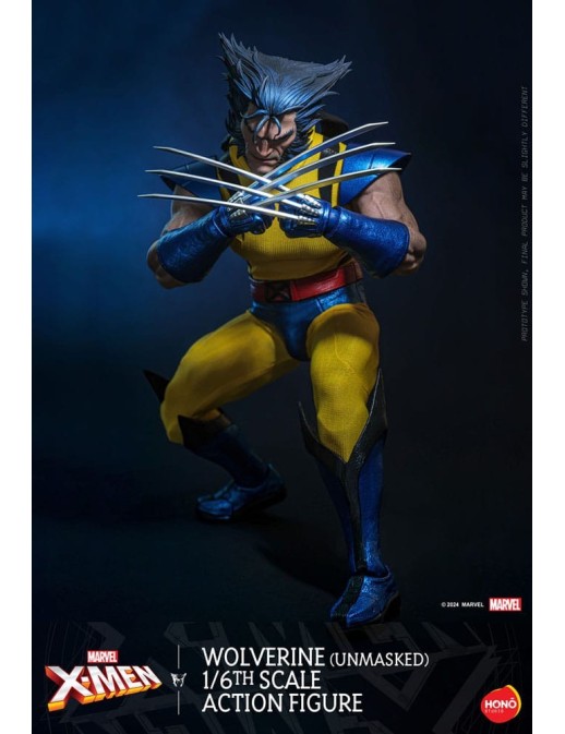 Hono Studio X-Men Wolverine Unmasked 1/6 Scale Figure