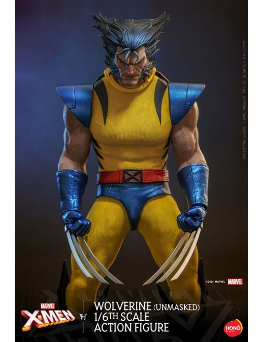 Hono Studio X-Men Wolverine Unmasked 1/6 Scale Figure