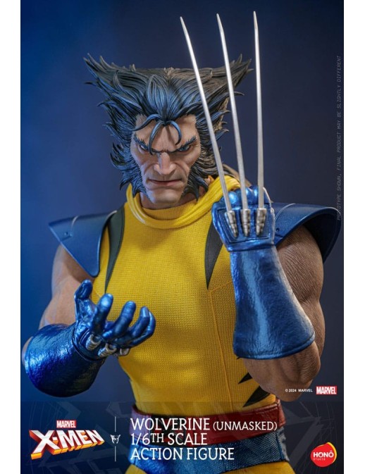 Hono Studio X-Men Wolverine Unmasked 1/6 Scale Figure