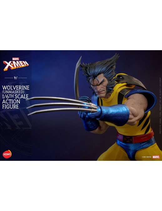Hono Studio X-Men Wolverine Unmasked 1/6 Scale Figure