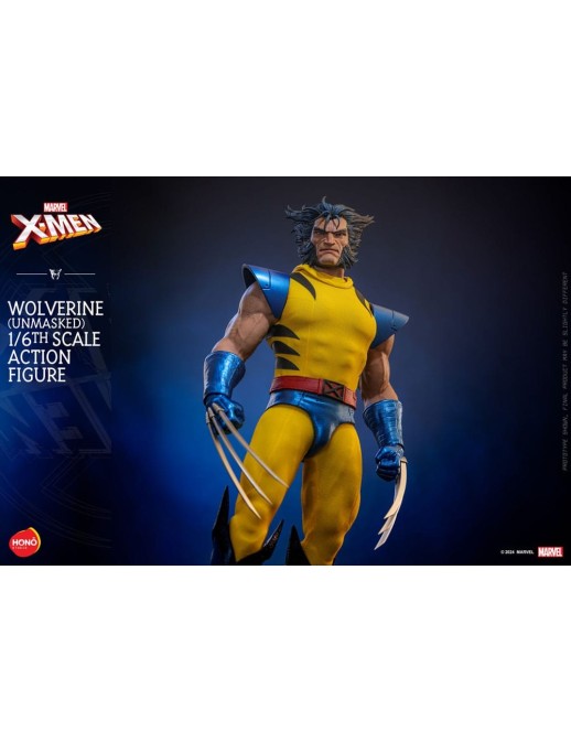 Hono Studio X-Men Wolverine Unmasked 1/6 Scale Figure