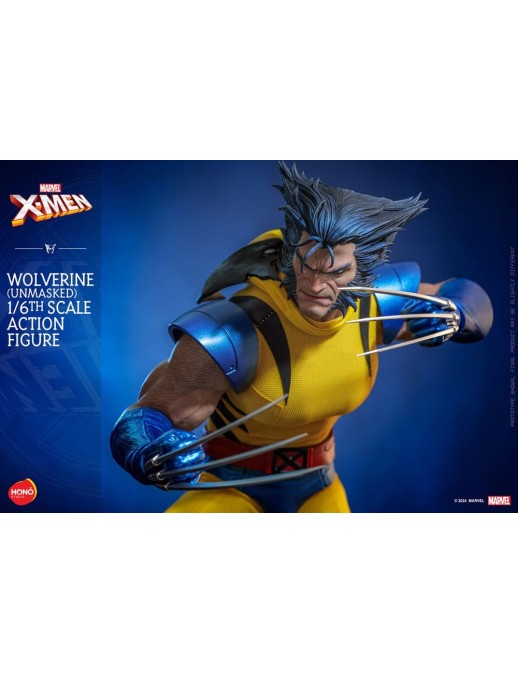 Hono Studio X-Men Wolverine Unmasked 1/6 Scale Figure