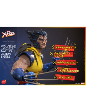 Hono Studio X-Men Wolverine Unmasked 1/6 Scale Figure