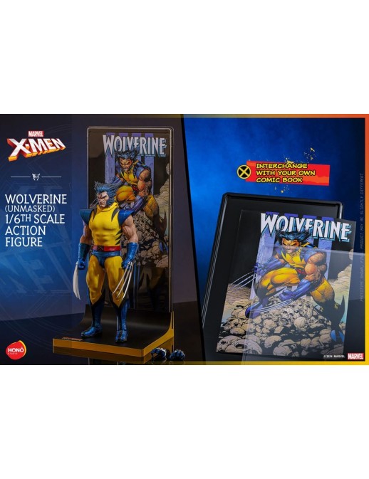 Hono Studio X-Men Wolverine Unmasked 1/6 Scale Figure