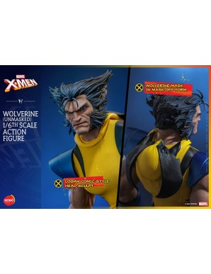 Hono Studio X-Men Wolverine Unmasked 1/6 Scale Figure
