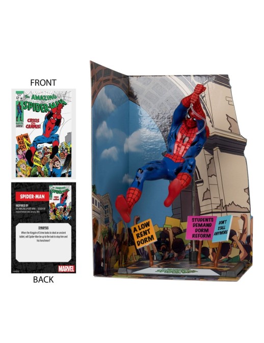 Mc Farlane Toys Marvel Comics Spider-Man The Amazing Spider-Man 68 1/10 Scale Statue Gold Label