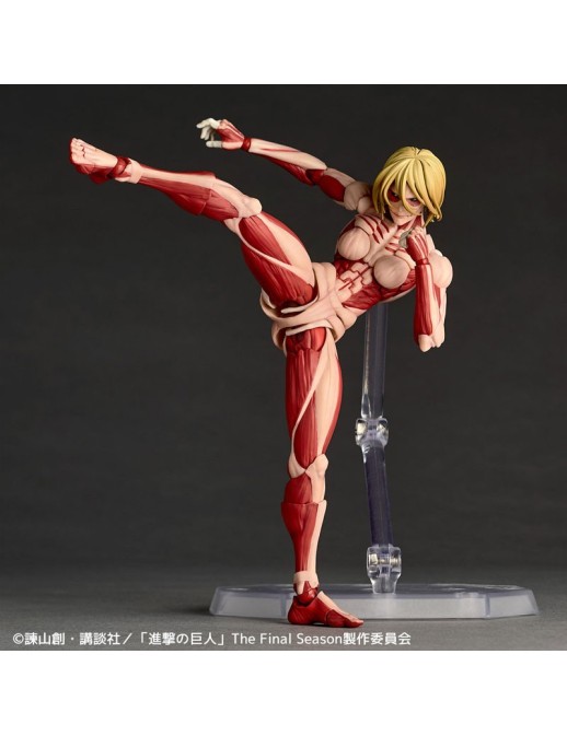 Kaiyodo Amazing Yamaguchi Revoltech Attack on Titan Female Titan