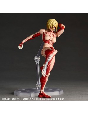 Kaiyodo Amazing Yamaguchi Revoltech Attack on Titan Female Titan