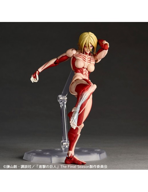 Kaiyodo Amazing Yamaguchi Revoltech Attack on Titan Female Titan