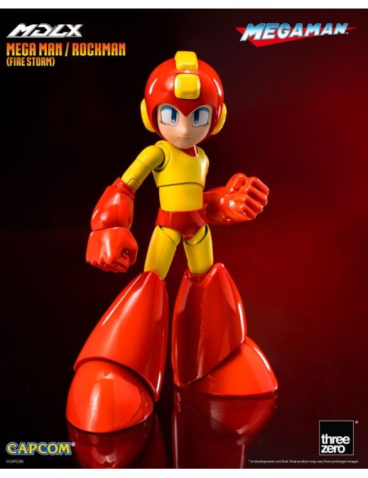 Threezero Mega Man MDLX Articulated Figures Series Mega Man Fire Storm