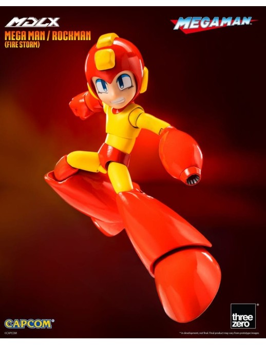 Threezero Mega Man MDLX Articulated Figures Series Mega Man Fire Storm