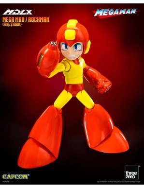 Threezero Mega Man MDLX Articulated Figures Series Mega Man Fire Storm