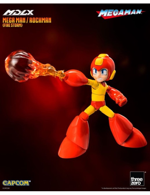 Threezero Mega Man MDLX Articulated Figures Series Mega Man Fire Storm