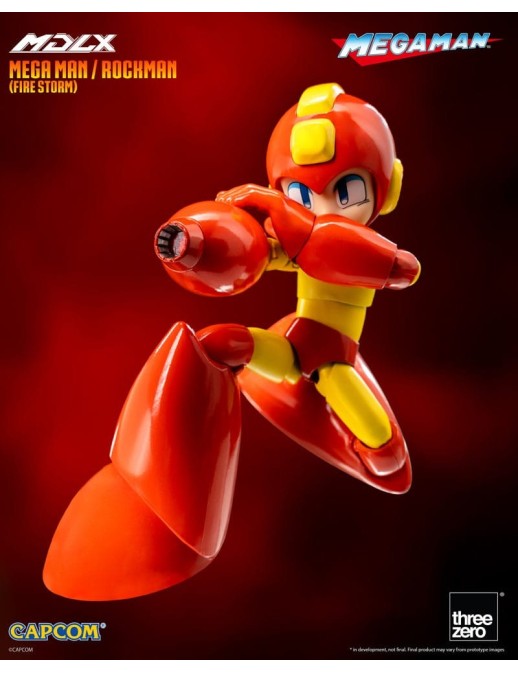 Threezero Mega Man MDLX Articulated Figures Series Mega Man Fire Storm