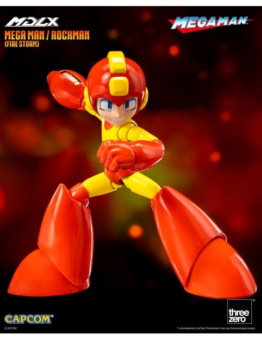 Threezero Mega Man MDLX Articulated Figures Series Mega Man Fire Storm