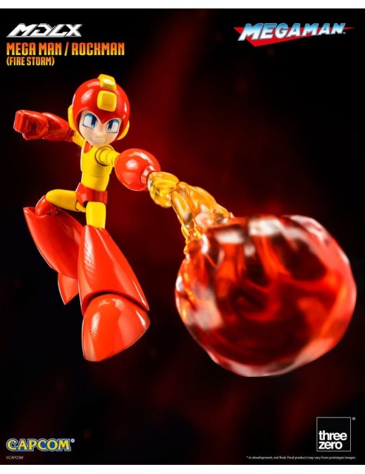 Threezero Mega Man MDLX Articulated Figures Series Mega Man Fire Storm