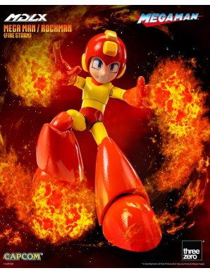 Threezero Mega Man MDLX Articulated Figures Series Mega Man Fire Storm