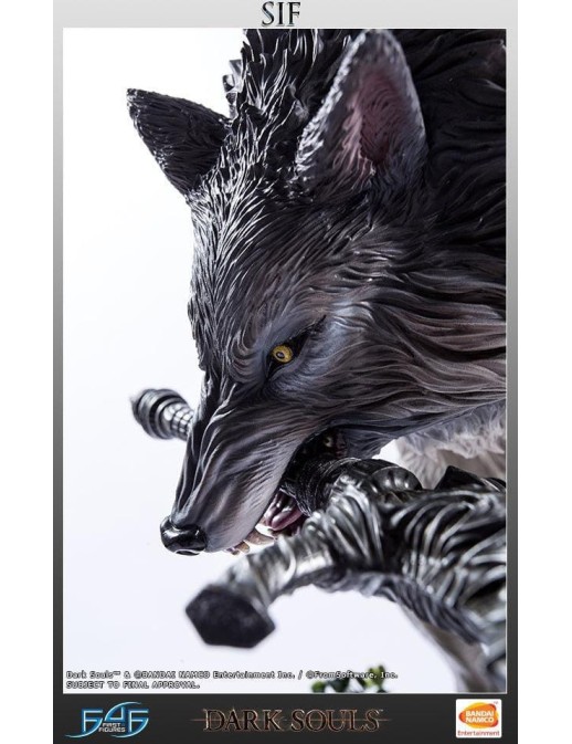First 4 Figures Dark Souls The Great Grey Wolf Sif
