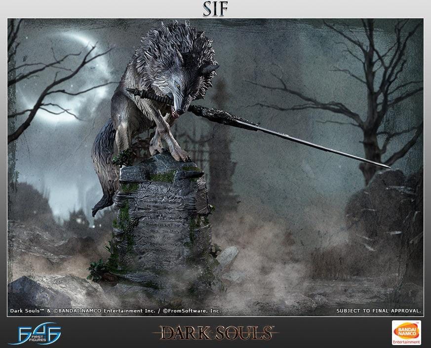 FIRST 4 FIGURES DARK SOULS THE GREAT GREY WOLF SIF