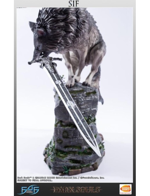 First 4 Figures Dark Souls The Great Grey Wolf Sif