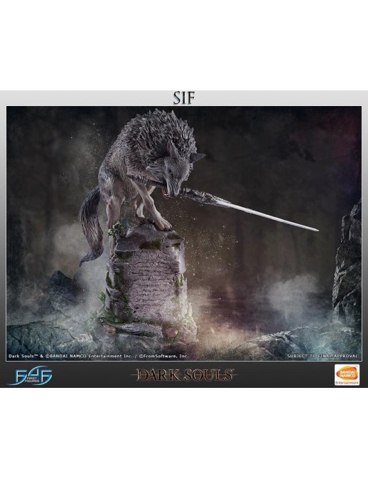 First 4 Figures Dark Souls The Great Grey Wolf Sif