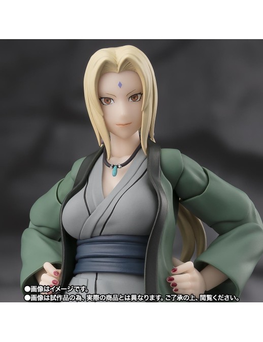 Bandai S.H. Figuarts Naruto Shippuden Tsunade The Legendary Medical Ninja of the Hundred Great Masters