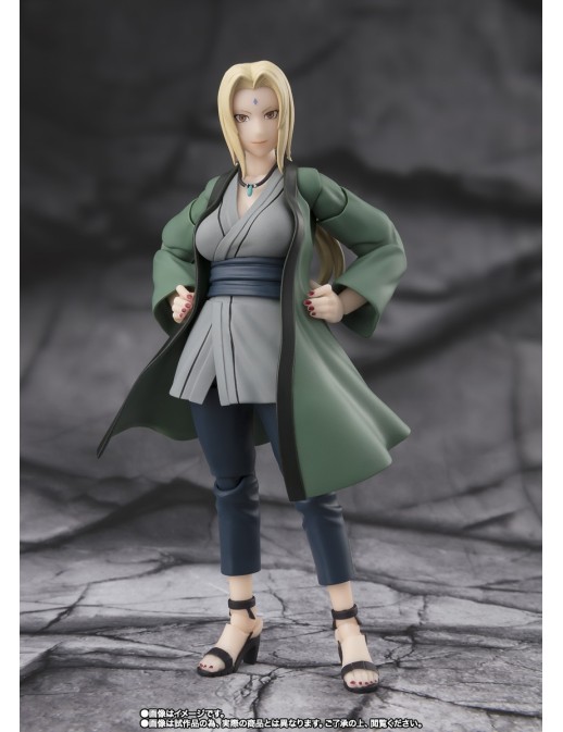 Bandai S.H. Figuarts Naruto Shippuden Tsunade The Legendary Medical Ninja of the Hundred Great Masters