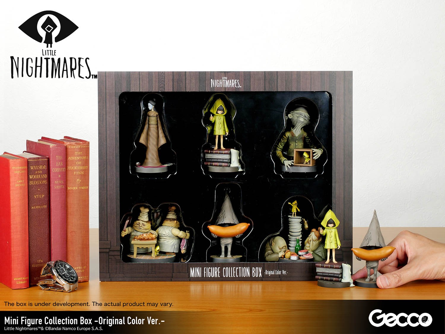 GECCO LITTLE NIGHTMARES MINI FIGURE COLLECTION BOX ORIGINAL COLOR VERSION