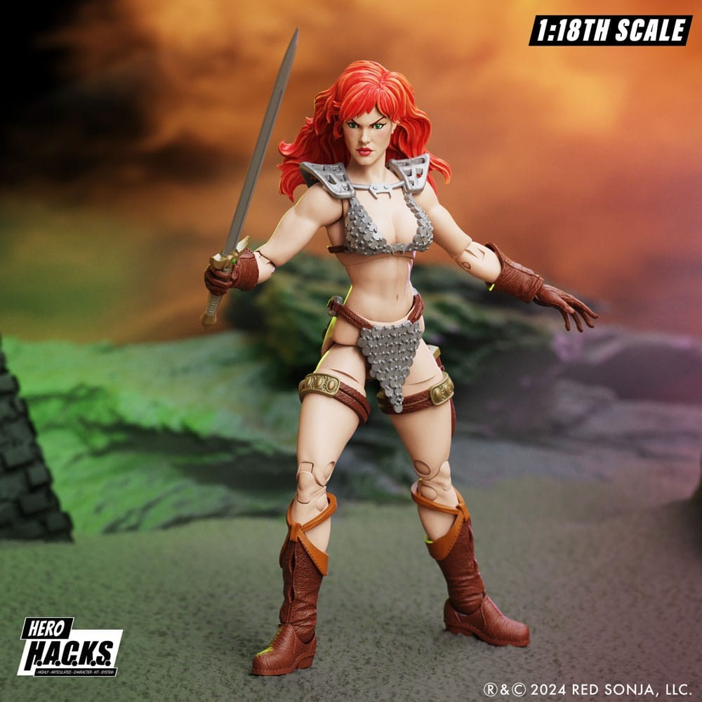 BOSS FIGHT STUDIO H.A.C.K.S. FIGURE RED SONJA