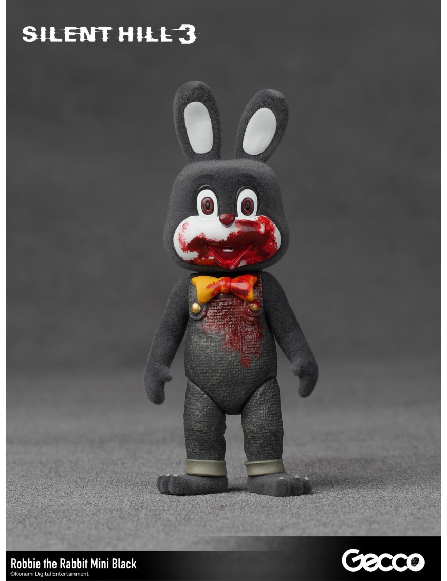 Gecco Silent Hill 3 Robbie the Rabbit Black Neo Mini Figure Gecco Silent Hill 3 Robbie the Rabbit Black Neo Mini Figure