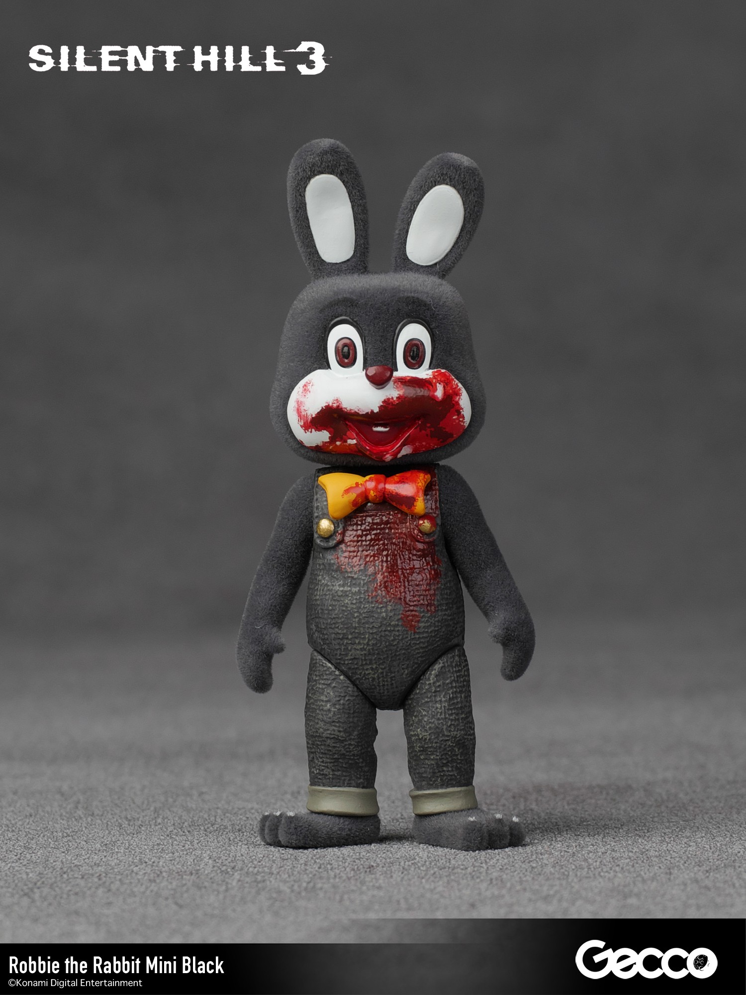 GECCO SILENT HILL 3 ROBBIE THE RABBIT BLACK NEO MINI FIGURE