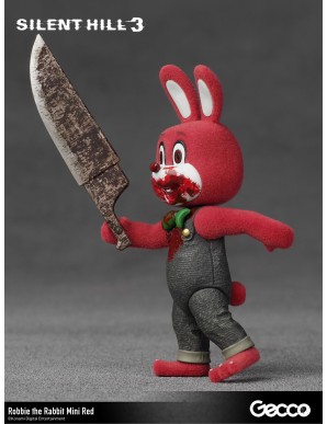 Gecco Silent Hill 3 Robbie the Rabbit Red Neo Mini Figure