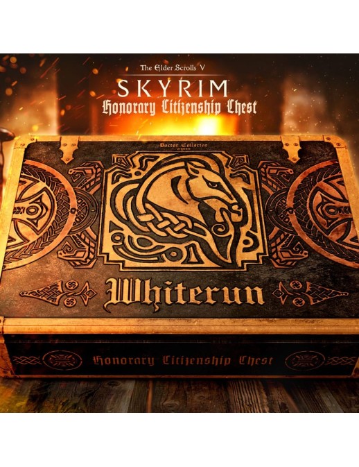 Doctor Collector The Elder Scrolls V Skyrim Honorary Citizenship Chest Whiterun Gift Box