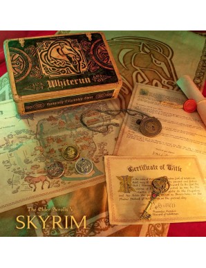 Doctor Collector The Elder Scrolls V Skyrim Honorary Citizenship Chest Whiterun Gift Box