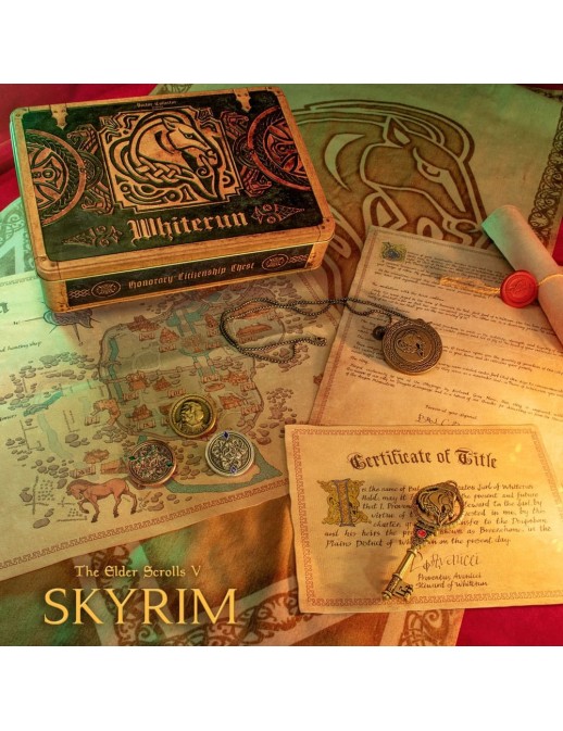 Doctor Collector The Elder Scrolls V Skyrim Honorary Citizenship Chest Whiterun Gift Box