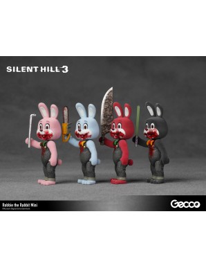 Gecco Silent Hill 3 Robbie the Rabbit Black Neo Mini Figure